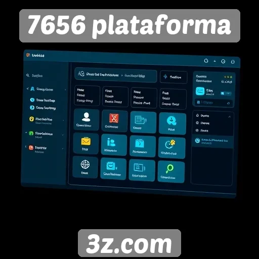 Avaliação da interface do usuário na 7656 plataforma